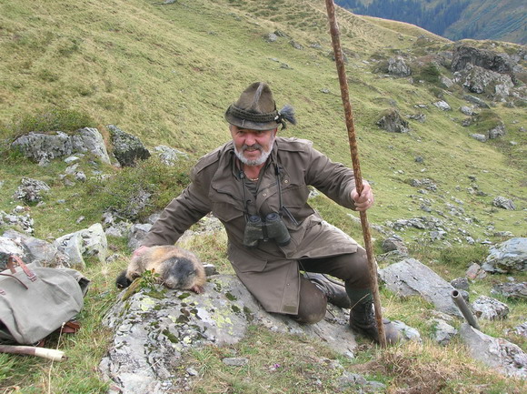 Murmeltier Jagd